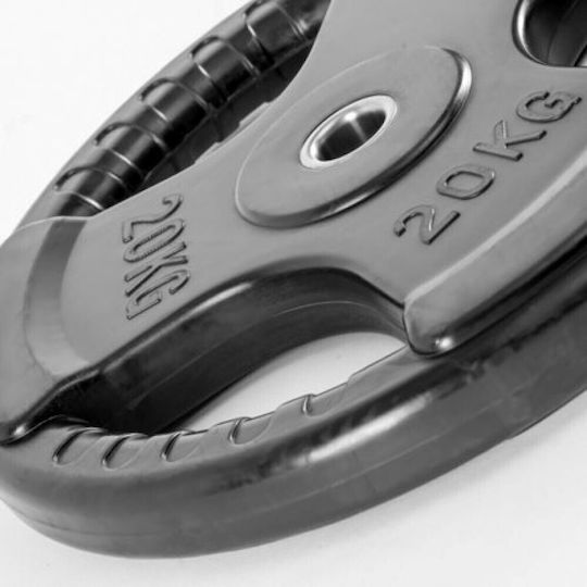 inSPORTline Каучуков Диск 1 x 5kg Φ30mm с Дръжки