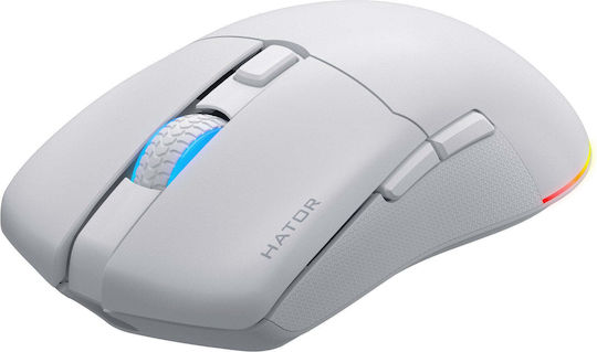 HATOR HATOR Pulsar 3 Ultra Mouse de Gaming Wireless RGB 30000 DPI Alb