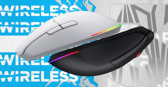 HATOR HATOR Pulsar 3 Ultra Mouse de Gaming Wireless RGB 30000 DPI Alb
