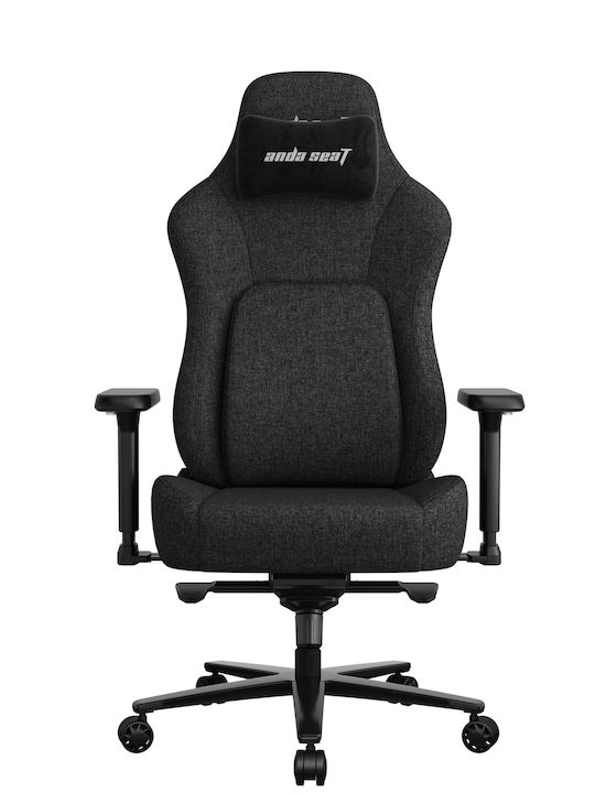 Anda Seat Phantom 4 Pro Fabric Gaming Chair with Adjustable Arms Black