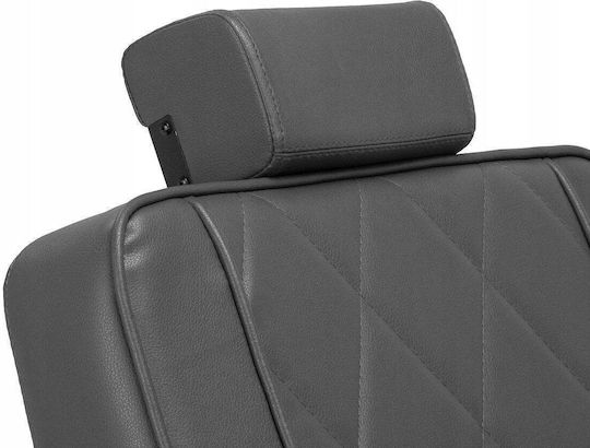 Activeshop Friseursalon- und Spa-Stuhl Grau mit höhenverstellbarer Funktion und hydraulischem Hebemechanismus