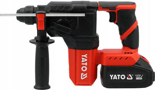 Yato YT-827722 Percussive Battery Drill Driver Brushless 18V 2x4Ah