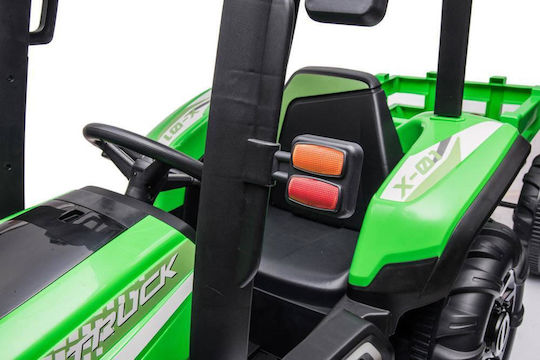 Kids Ride On Tractor Electric Green