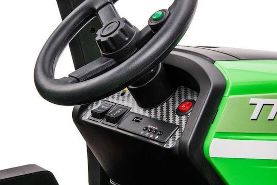 Kids Ride On Tractor Electric Green