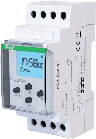 FF Professional NFC Astronomical Digital Time Delay Relay with Backup 6 Years