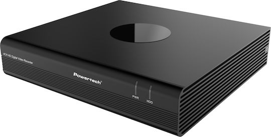 Powertech PT-1595 Устройство за запис HVR с 4 канала с Анализ Full HD+