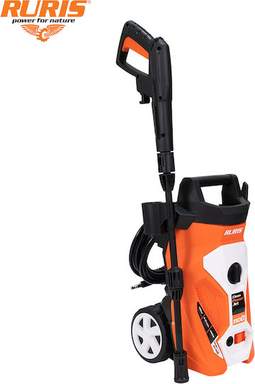 Ruris Cleanpowerjet 1100 – High-pressure Washer 1400 W 110 Bar 390 L H Accessories Included