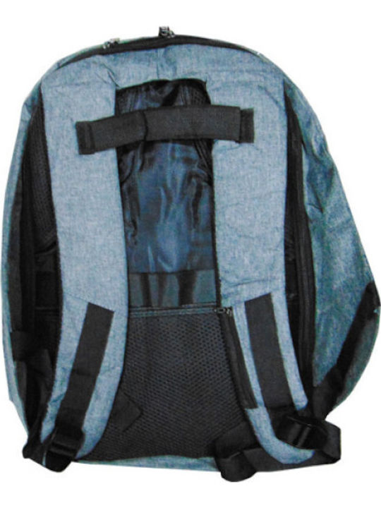 Takeposition School Backpack Junior High-High School With Water Bottle Holder Black