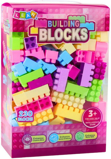 Lean Toys Cuburi de construit pentru 3+ ani 230 bucăți