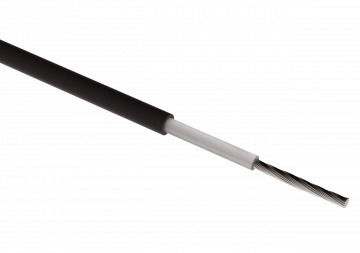 Black Solar Cable Photovoltaic 4mm H1z2z2 K1 1kw 1000v Roll 100m