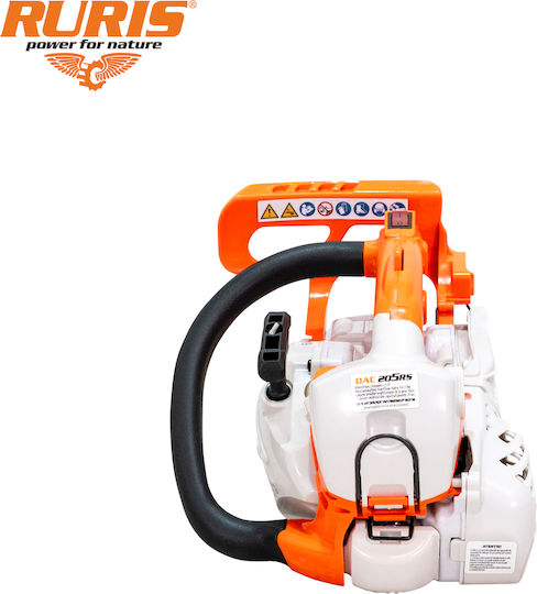 Ruris Dac 205rs – Petrol Chainsaw 1.5 Hp 25.4 Cc 200 Mm Guide Bar Easy Start Carving