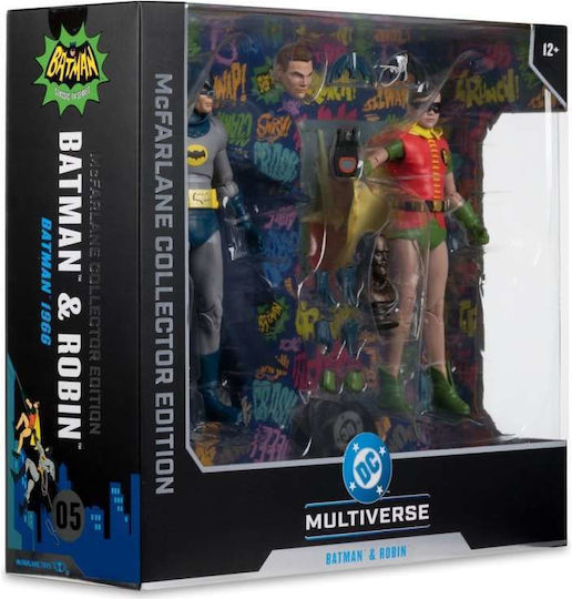 Mcfarlane Toys DC Comics Batman Класическа Фигура за Действие с Височина 18 см в Мащаб 1:10