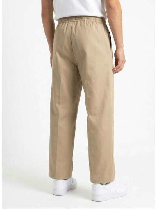 Ανδρικό Παντελόνι Ελαστικό Baggy Beige