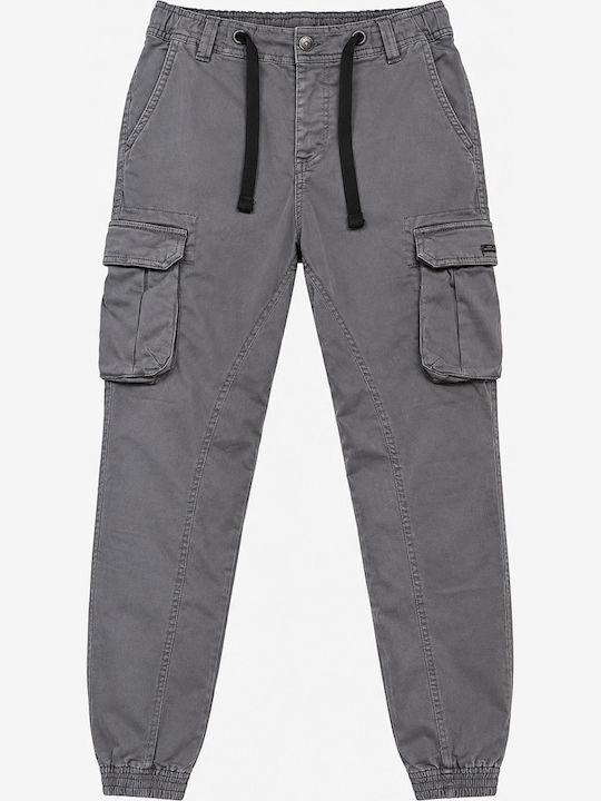 Men's Cargo Grey Trousers