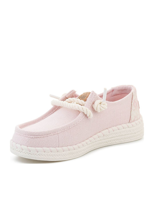 Wendy Damen Mokassins in Rosa Farbe