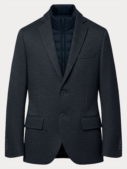 Herrenanzugsjacke Marineblau