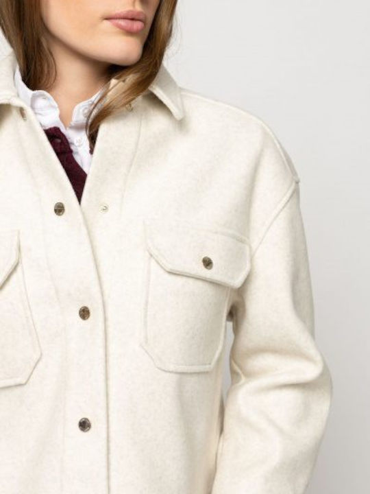 Women's Winter Jacket Cream