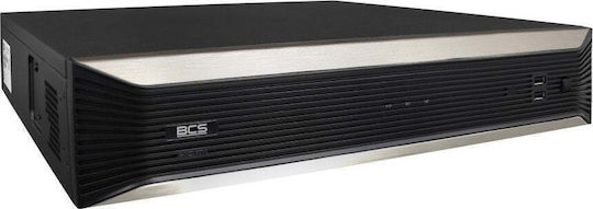 BCS BCS-P-NVR3208-A-4K(4) NVR Устройство за запис с 32 Канала и 4K Анализ