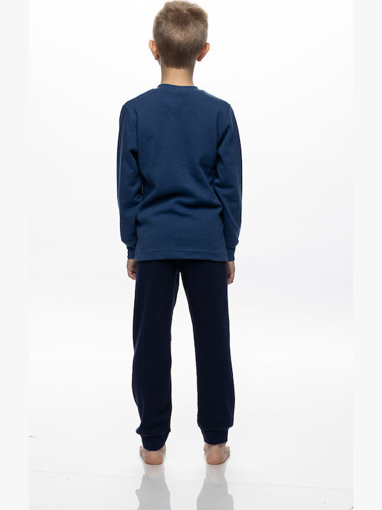 Galaxy Kinder-Winterpyjama Navyblau