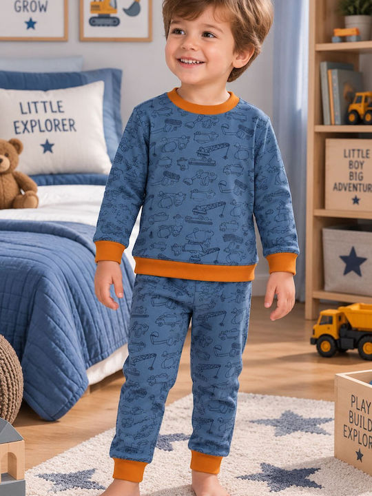 Minerva Kinder-Nachtwäsche Winter Blau Rafi Trucks Minerva Kinder-Nachtwäsche Winter Blau Rafi Trucks