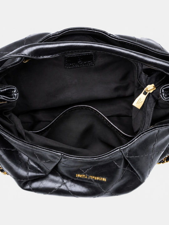 Fabric Women's Handbag Crossbody Black