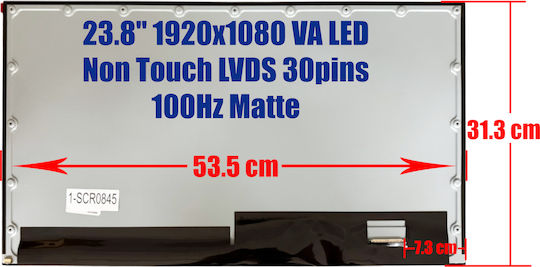 Οθόνη LED / Touch 1920x1080 Matte για Laptop Ka242ya 1-SCR0845