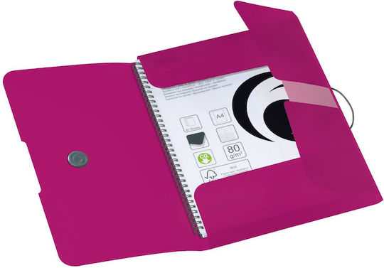 Herlitz File Folder for A4 Paper Pink