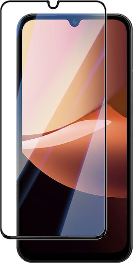 Avizar Gehärtetes Glas Xiaomi Redmi 17c Anti-Kratz- und Stoßschutz Schwarz Transparent