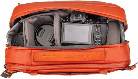 Calumet Orange Crossbody Camera Bag