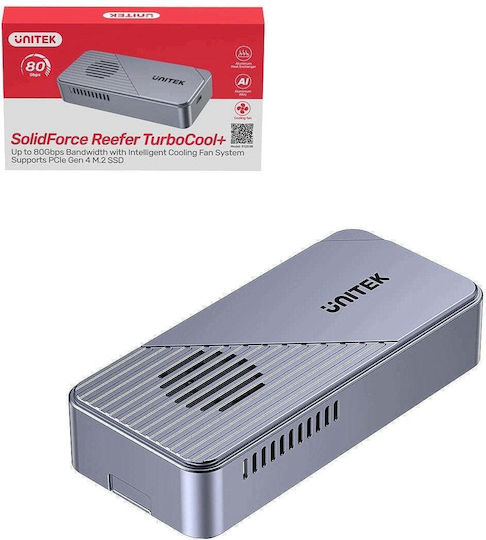 Unitek Кутия за Твърд Диск M.2 SATA III NVMe с Type-C