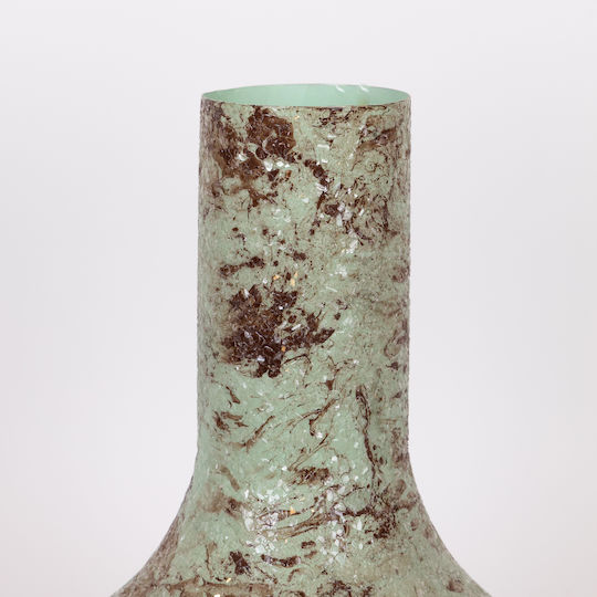 Metallic Black Vase Φ26xH39cm