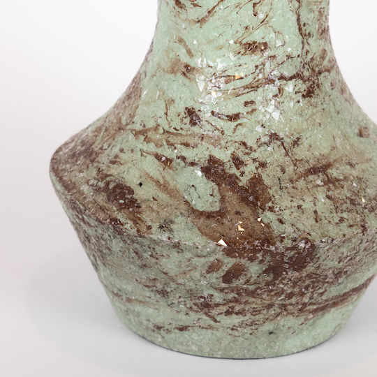 Decorative Black Metallic Vase Φ26xH39cm