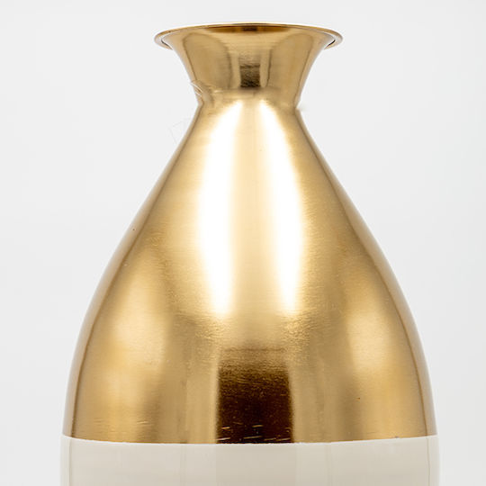 Metallic Gold Floor Vase Φ18xH60.5cm