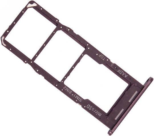 Clappio Tăvi Dual Nano SIM Micro-SD Card Galaxy A14 5g Burgundy