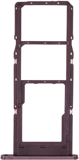 Clappio Tăvi Dual Nano SIM Micro-SD Card Galaxy A14 5g Burgundy