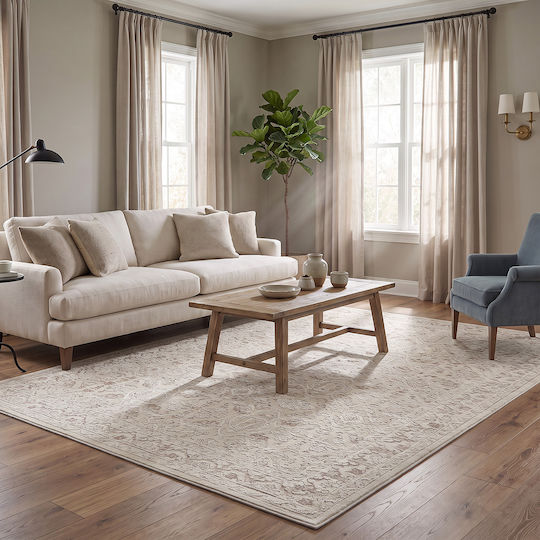 Beauty Home 9845 133x190cm Creme Beige Wohnzimmer Teppich Beauty Home 9845 133x190cm Creme Beige Wohnzimmer Teppich