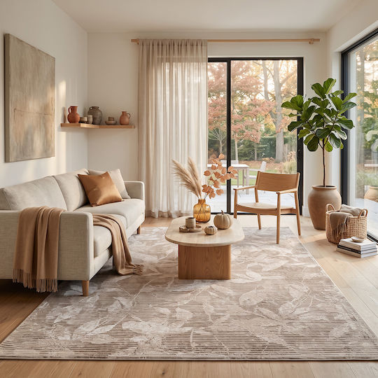Beauty Home 9260 133x190cm Beiger Wohnzimmer Teppich Beauty Home 9260 133x190cm Beiger Wohnzimmer Teppich