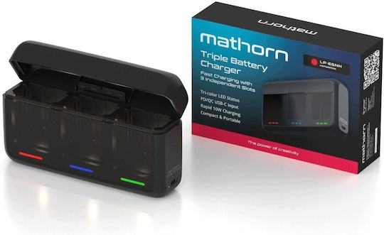 Mathorn Încărcător De Baterii Compatibil Cu Sony Canon Nikon