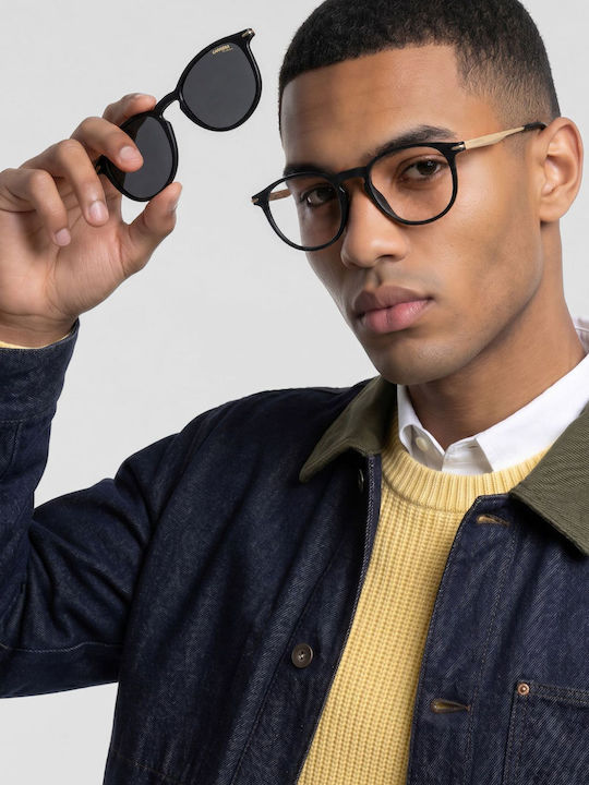 Carrera Unisex Sunglasses with Black Frame and Grey Lens Carrera Unisex Sunglasses with Black Frame and Grey Lens