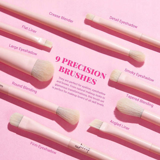 Collection Professional Set with Makeup Brushes for Foundation 14pcs