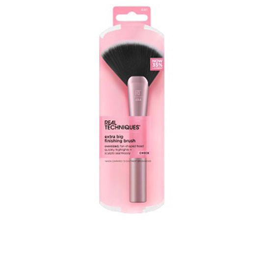 Real Techniques Professional Make Up Brush For Contouring Cheek Extra Big Finishing Brush