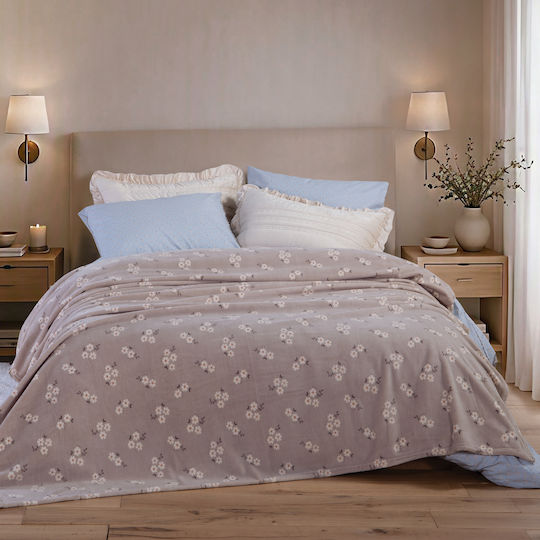 Nef-Nef Homeware Judith Set Einzeldecke 160x220cm Graue Nef-Nef Homeware Judith Set Einzeldecke 160x220cm Graue