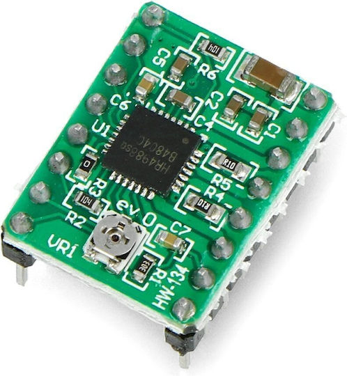 Rosfix A4988 Reprap Οδηγός Βηματικού Κινητήρα Πράσινος