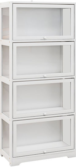 Βιβλιοθήκη Λευκή 59x30x139εκ.