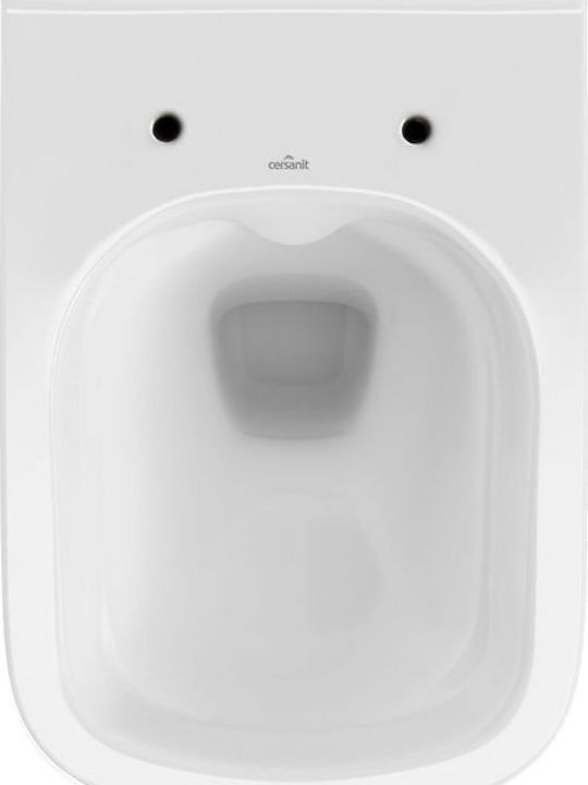 Cersanit Vas WC Suspendat Rimless cu Capac Duroplast Albă 5902115716324