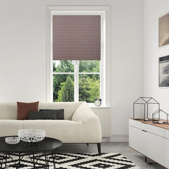 Domoletti Roller Blinds Partial Blackout W60xH170cm Brown