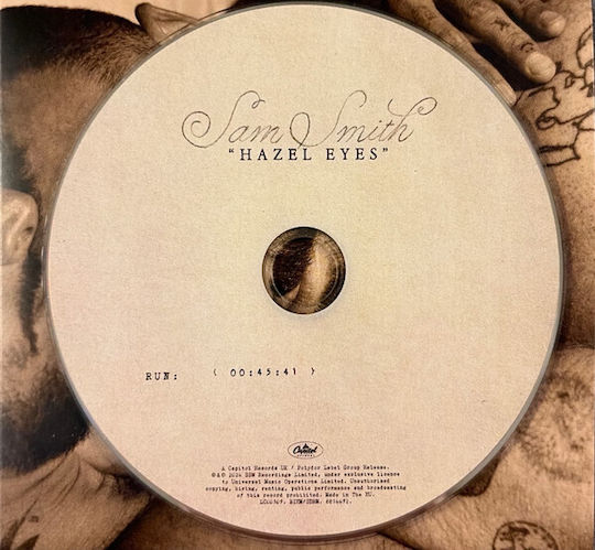 Sam Smith 12 Hazel Eyes Cd