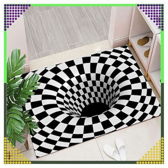 Covoare De Intrare Antiderapante Albe 90x60cm Grosime 10mm
