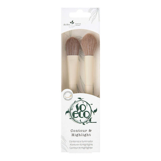Pensule de pudră So Eco Contour & Highlight Powder Brushes