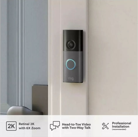 Ring Video Intercom Set Compatible with Alexa